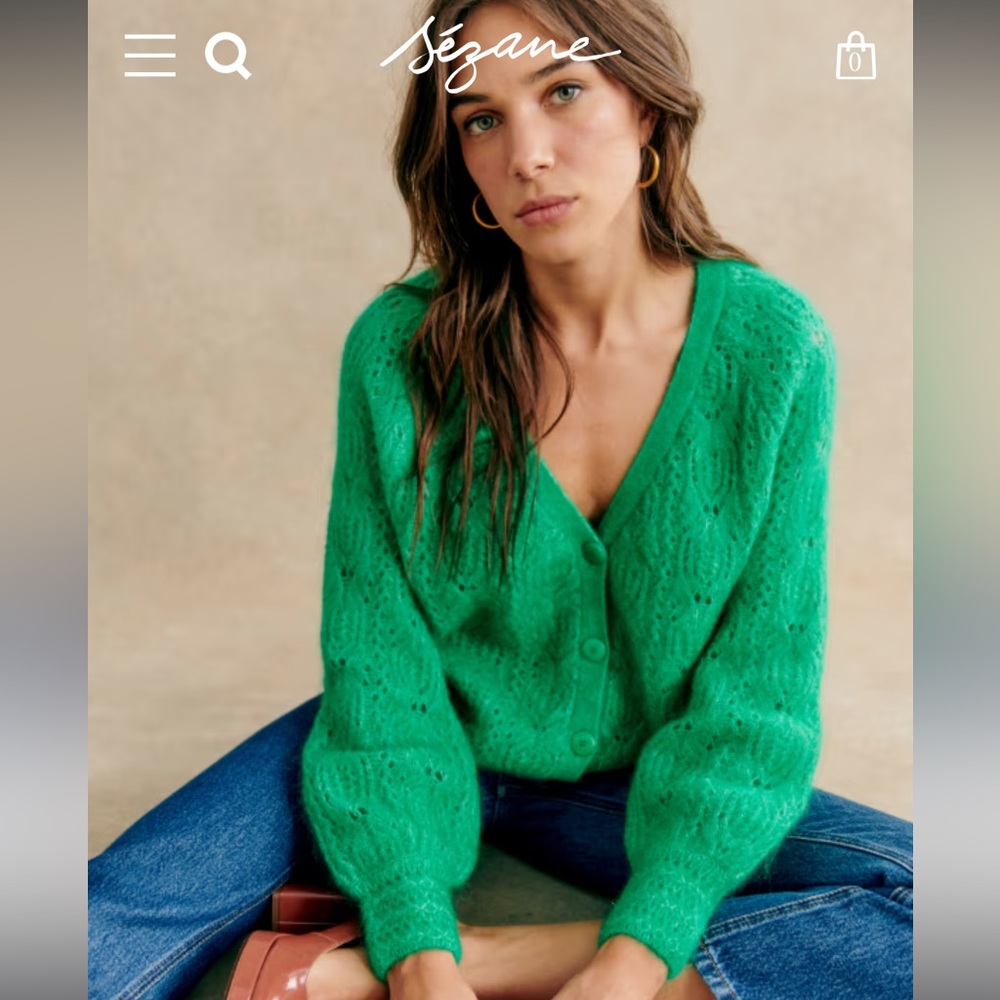 Sezane Joia Cardigan